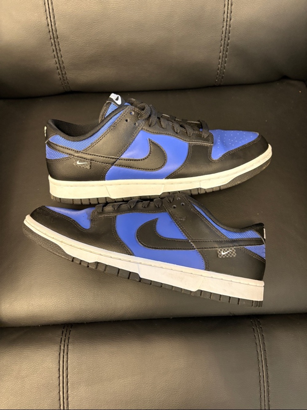 Nike Dunk Low-Top Sneakers in Astronomy Blue! Mens-9.5